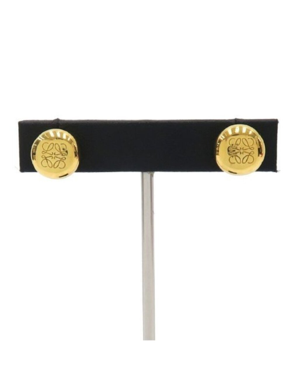 Loewe Anagram Pebble Stud Earrings